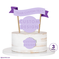 Cake Topper Kit - Custom Design