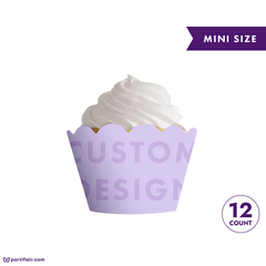 Mini Cupcake Wrappers - Custom Design